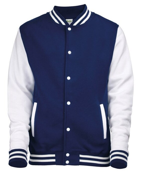 Shop Unisex Street Style Bi-color Medium Varsity Jackets by NYANKONI