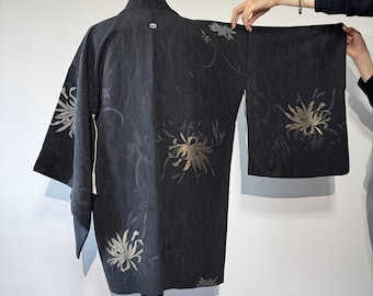 Vintage Haori Kimono - Chrysanthemum
