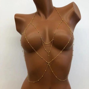 Wedding body chain jewelry, Sex on the beach party, gift for her, summer accessories