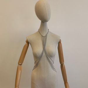 Fashion body chain jewelry, cross chain body jewelry