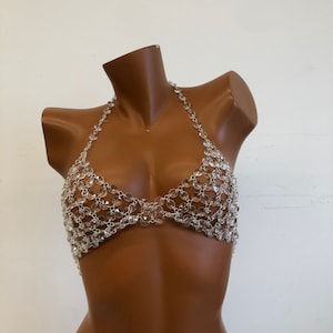 トップス KISHIDAMIKI chain bra chain bra (black) | KISHIDAMIKI