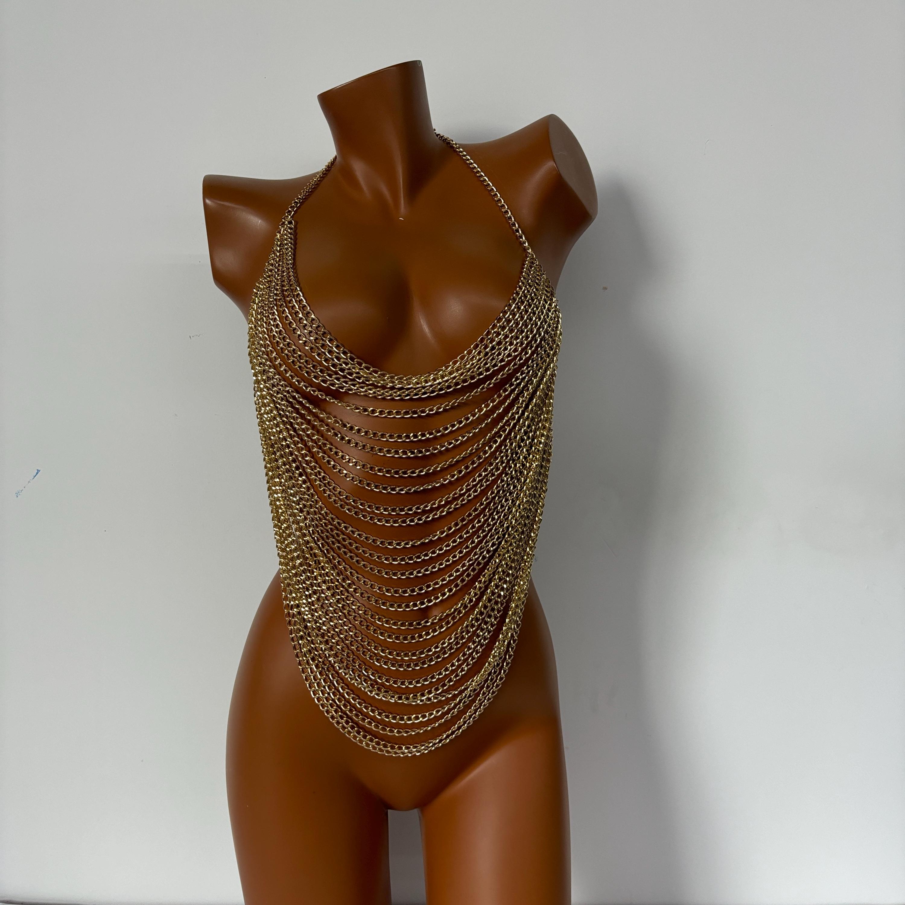 Gold Chainmail Dress - Etsy