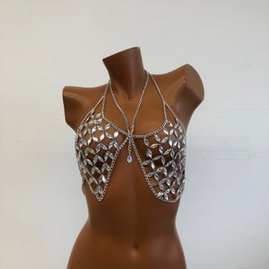 Metallic Gold Underwired Bustier Bra Bikini Top