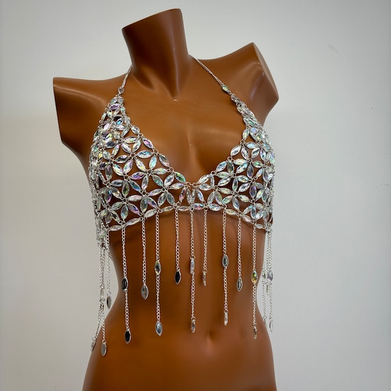 Sequin Bra Chain ShinyGal