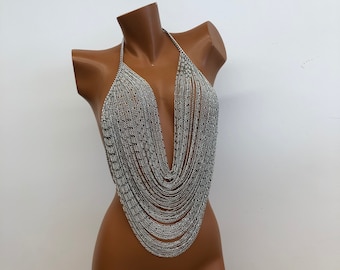Women&#39;s Dress Chain/Festival Jewelry/Music Festival/Party Jewelry/Reebok/Fire Man/Nightclub Apparel