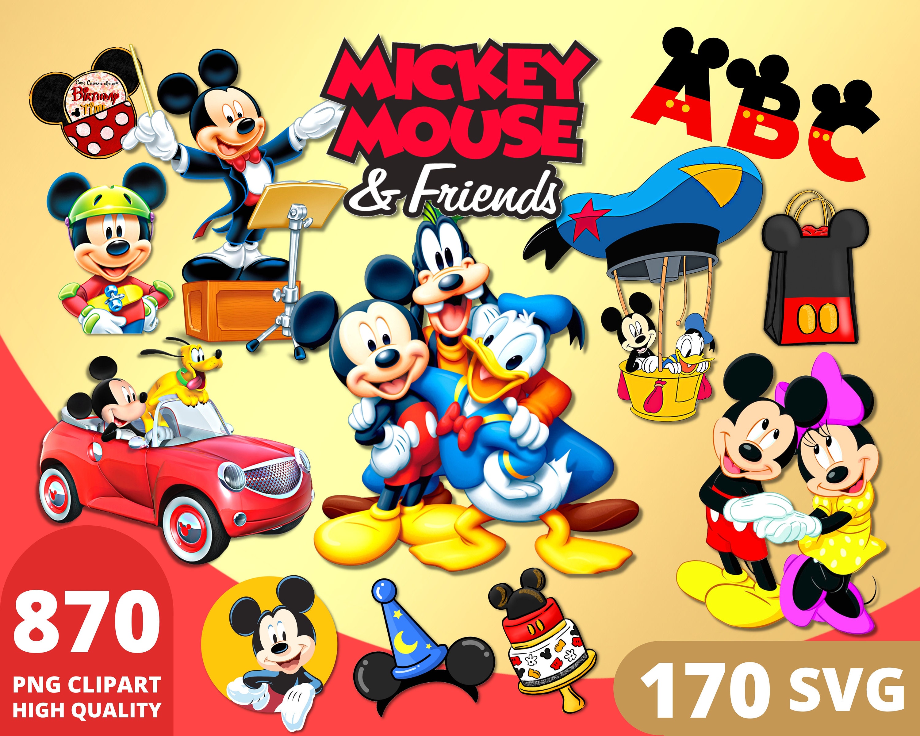 Find hd Mickey Mouse Clubhouse Png - Mickey Mouse Cartoon Png, Transparent  Png. To search and download more free…