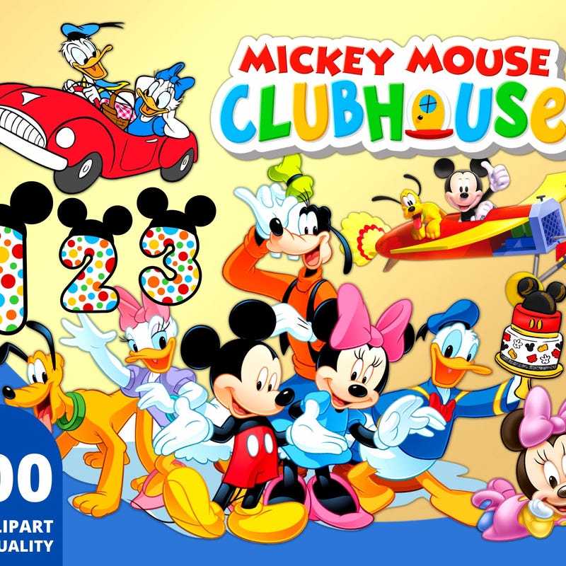 Anime Mickey Mouse Etsy