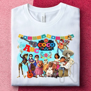 Coco Sublimation PNG, Coco Miguel Rivera, Birthday Party Shirt, Coco Sublimation Designs
