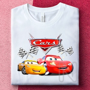 Cars McQueen Sublimation PNG, Lightning McQueen, Birthday Party Shirt Designs, McQueen Sublimation Designs