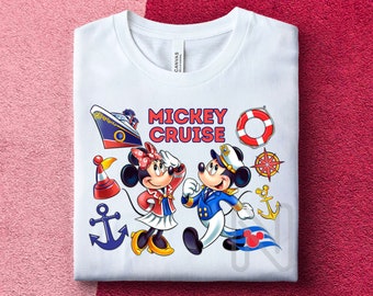 Mickey Cruise Sublimation PNG, Mickey Sea Cruise Family Trip, Mickey Vacation, Mickey Cruise T-shirt Designs