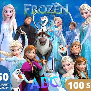 Poster XXL Elsa, Anna y Olaf