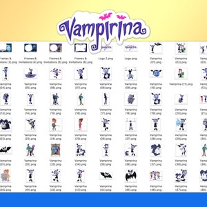 Vampirina Clipart PNG, Vampirina Illustration, Vampirina Bat, Birthday ...