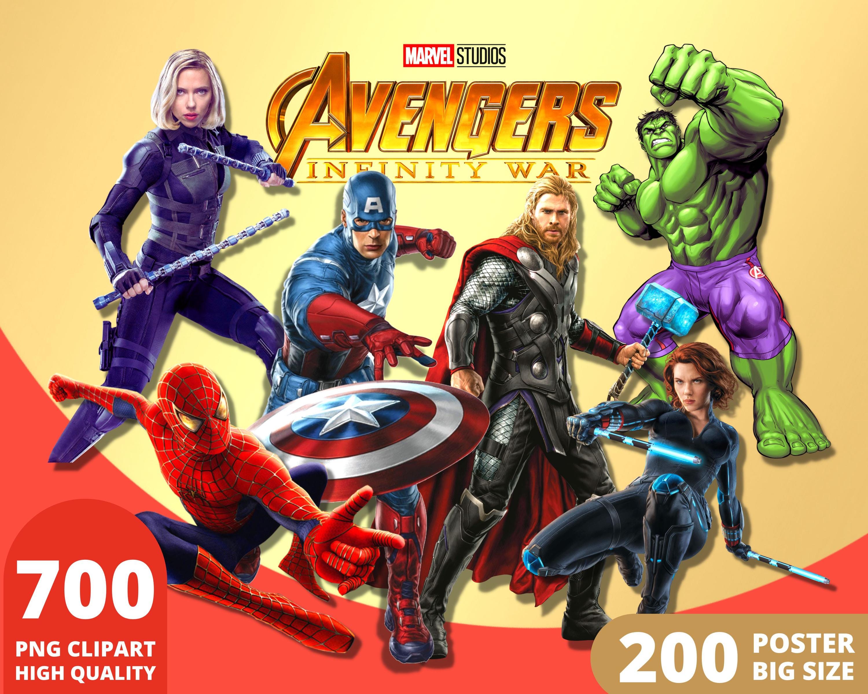 マーベル アベンジャーズ クリップアート PNG、マーベル スーパー