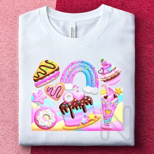 Sweet Candy Party PNG, Candy Birthday Party, Birthday Girl T-shirt, Birthday Cake Designs, Sweet Candy Sublimation PNG