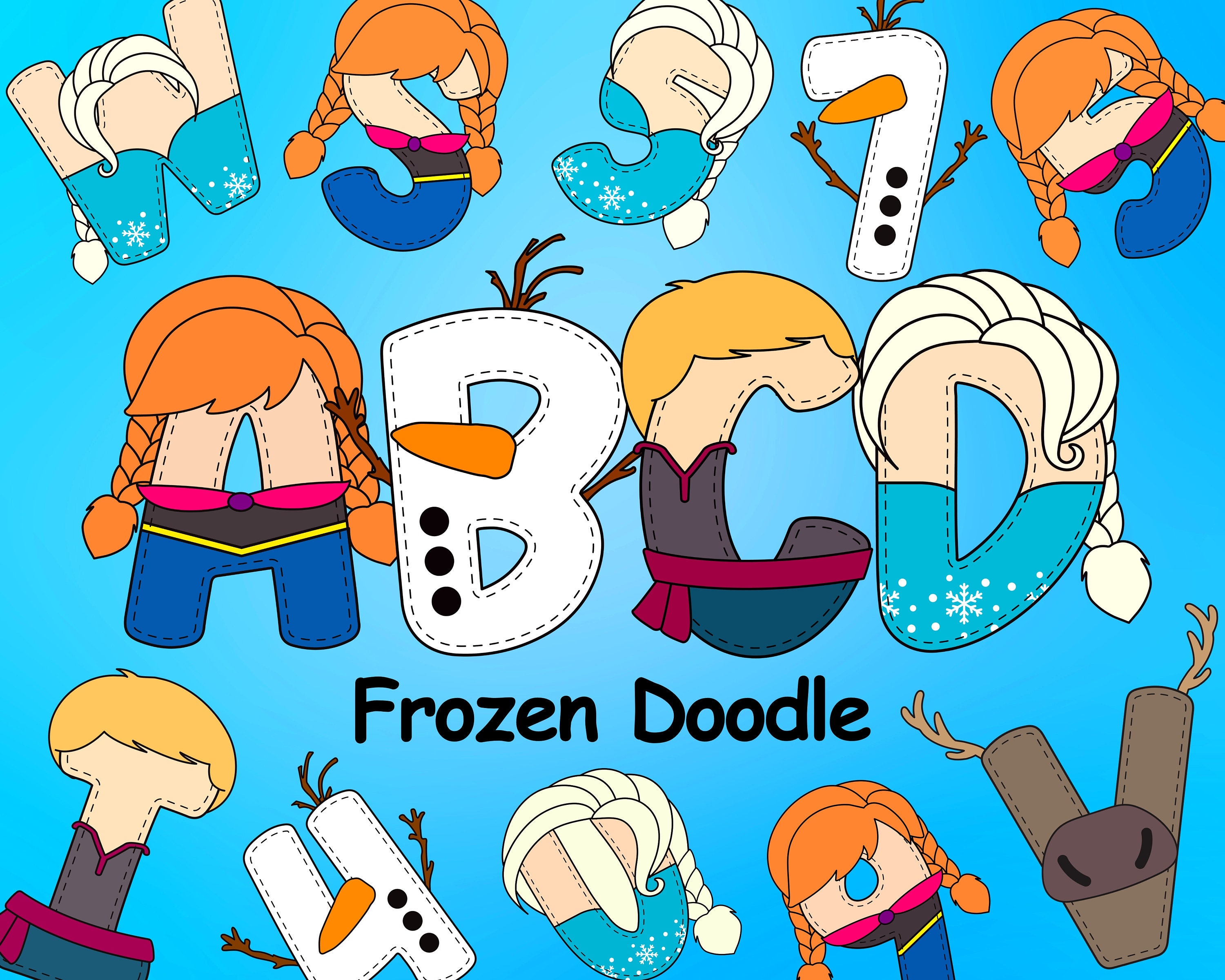 Frozen lyrics - Etsy México, image size:3000x2400