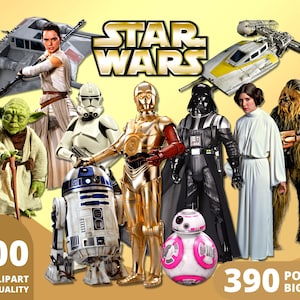 Star Wars-clipart PNG, Star Wars-posters, Squad Goal, Darth Vader, Yoda, The Clone Wars, Star Wars Art Head
