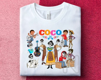 Coco Sublimation PNG, Coco Miguel Rivera, Birthday Party Shirt, Coco Sublimation Designs