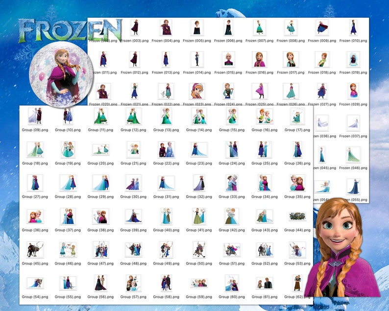 La reine des neiges PNG Clipart, SVG, la reine des neiges Elsa, Anna, Olaf, dessin animé la reine des neiges, la reine des neiges image 8