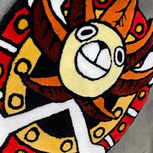 One Piece Rug 1000 Sunny Boat Tufted Rug Tapestry Wall Hanging Soft Sculpture Anime Area Rug