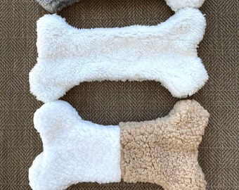 Customizable Sherpa Bone Dog Toy