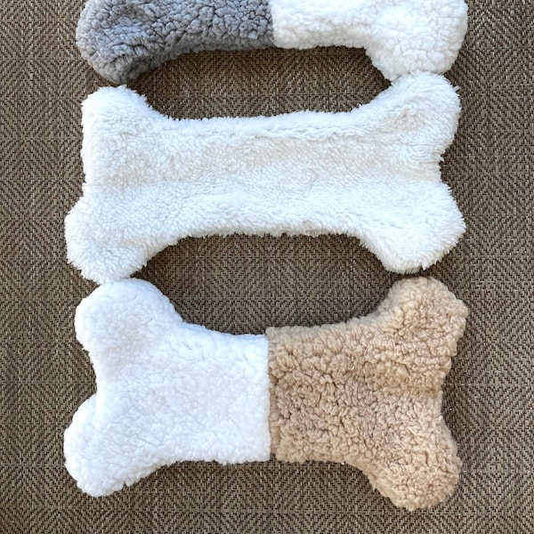 Customizable Sherpa Bone Dog Toy