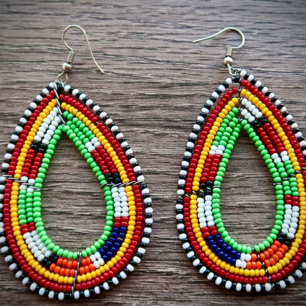 Brincos Coloridos Massai