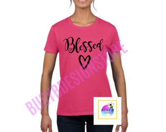 Archivo de corte "Bendito con un corazón" Bendito, Amor, Corazón, Cricut, Silueta, Archivos de corte, Diseño