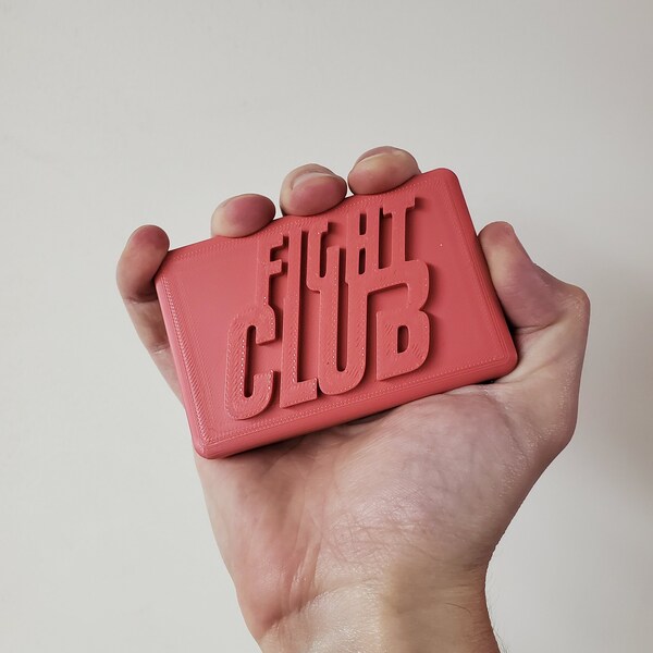 3D Printed Soap from Fight Club