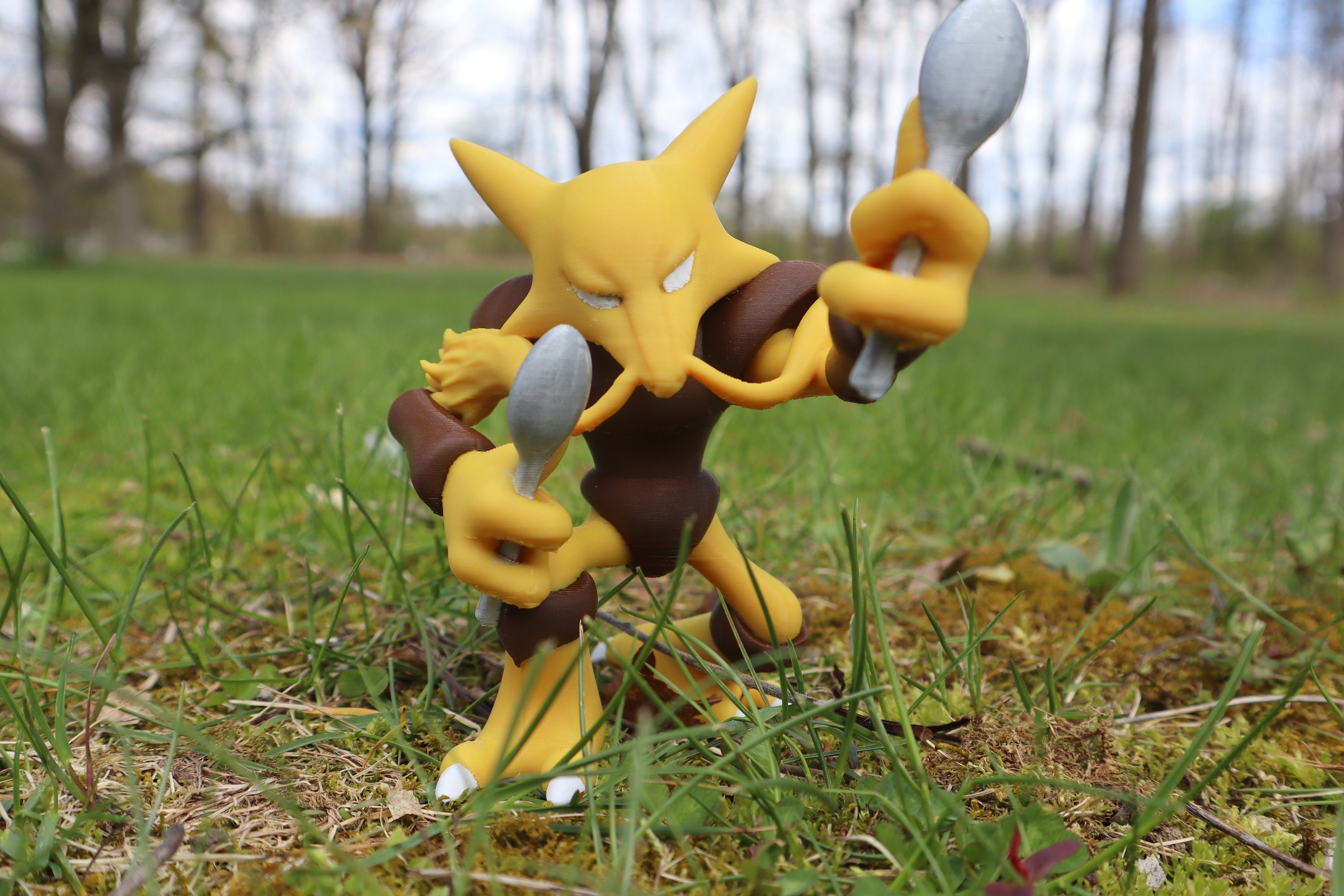 Pokémon Pokédex Series Mega Evolution #065 Alakazam Resin Statue