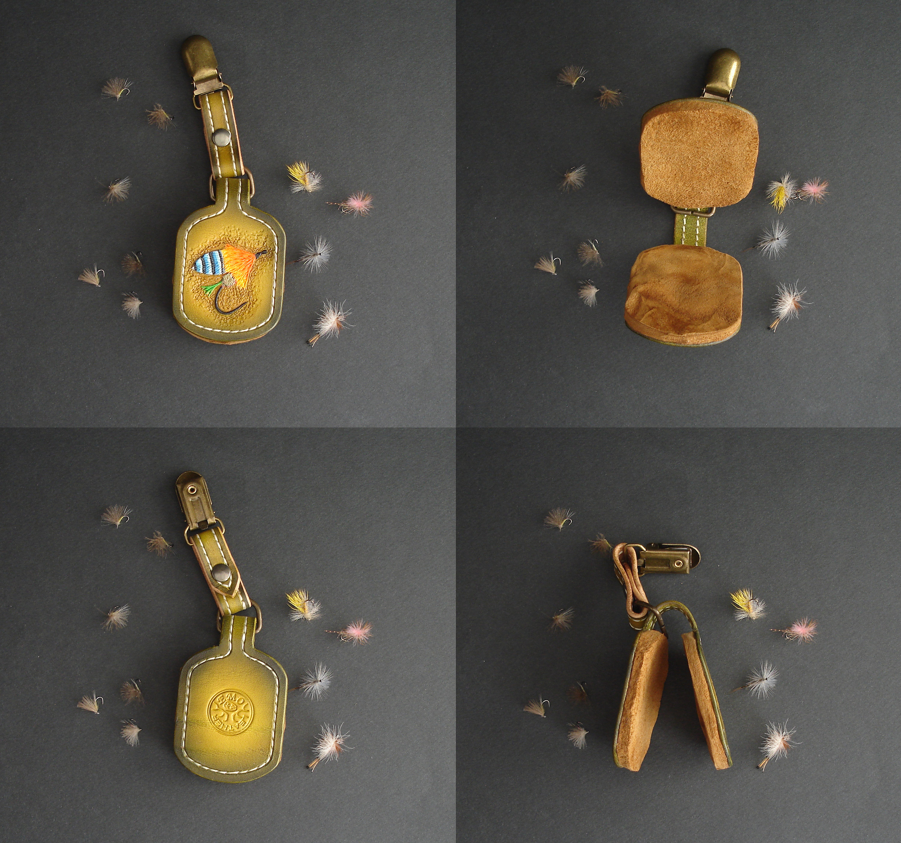 Boîte de rangement pour pêche à la mouche - VINGVO - Double face