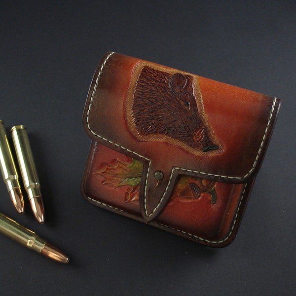 Leather Ammo Pouch Etsy