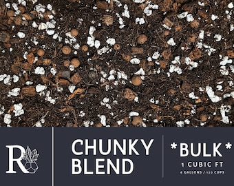 CHUNKY AROID BULK- premium tropical potting mix for - pothos monstera hoya philodendron begonia caladium - Rooted Potting Blends