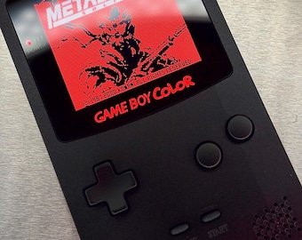 Nintendo Game Boy Color - Premium Restorted (Boxy Pixel Aluminum Shell, OLED Display & More)