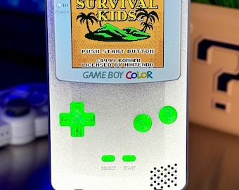 Nintendo Game Boy Color Kiwi Green System Gbc AMOLED OLED Q5 Xl