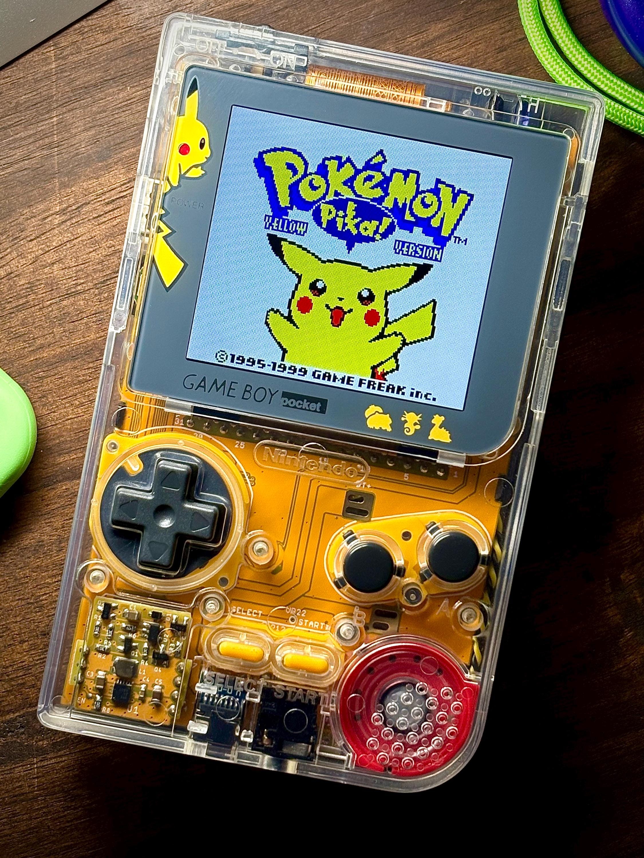 Coque Complète + écran Pour Game Boy Color - Mario Jaune (neuf)