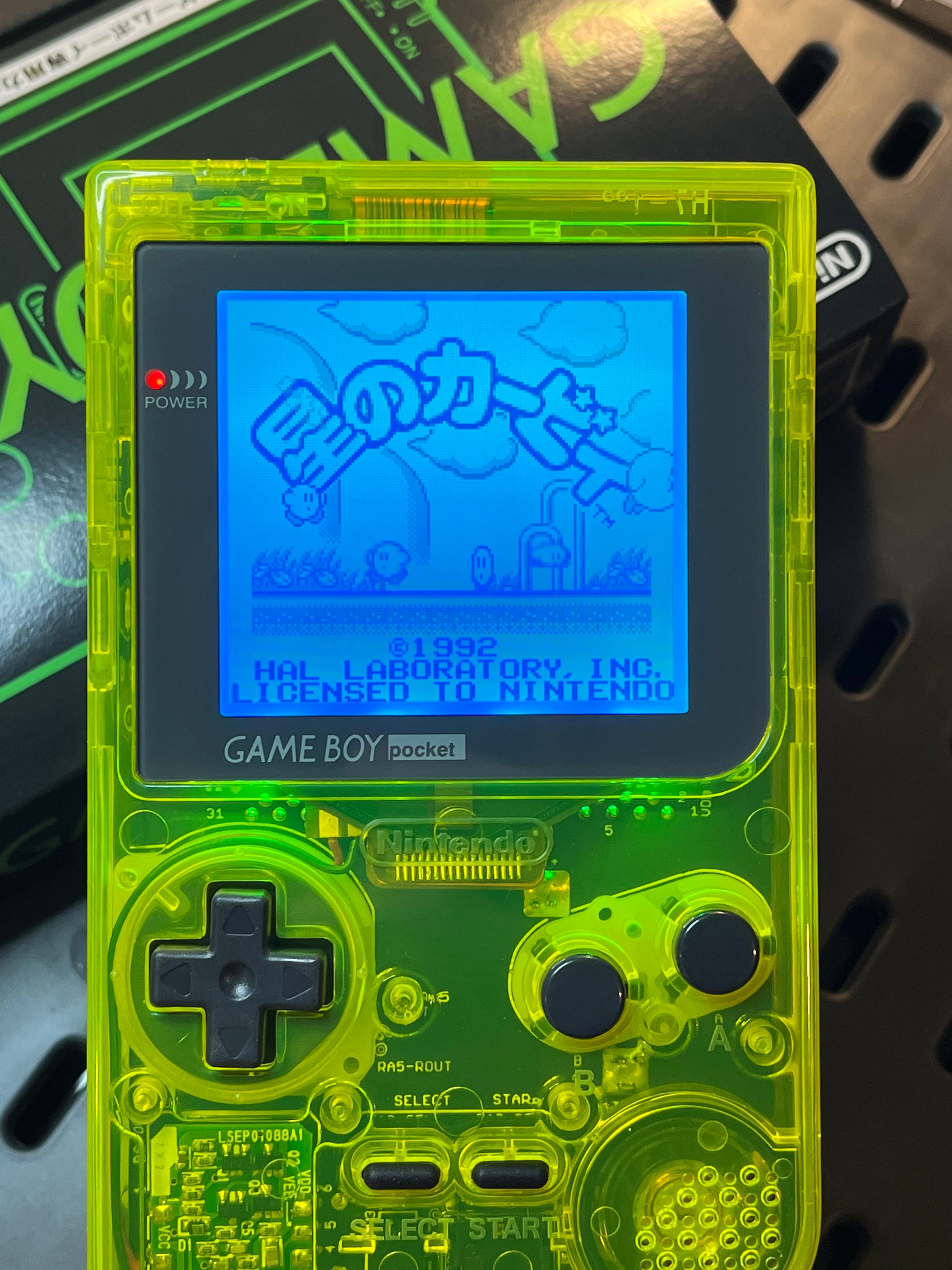 Nintendo Game Boy Pocket - Premium Restored - Backlit + Black