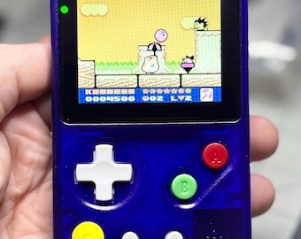 Nintendo Game Boy Color - Premium Restored - Transparent 3D Printed Resin - Tad Boy Color