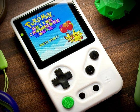 Nintendo Game Boy Color Premium Restored White 3D Printed Tad Boy  Color - Main Image
