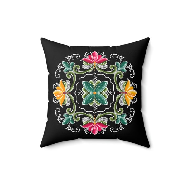 Folk Art Pillow
