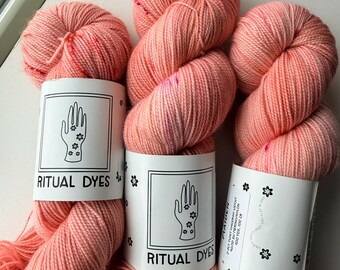Ritual Dyes/ Sock/ Strawberry Hood