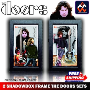 Mini Guitar Replica Famous Band in the World with THE DOORS Tribute Merchandise