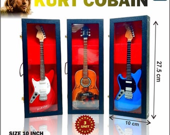 Mini Guitar Replica Famous Band in the World with KURT COBAIN Tribute Merchandise