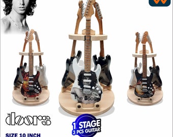Wooden multi display guitar THE DOORS for your collection make best your home decoration and collector Merchandise