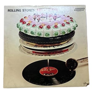Rolling Stones Let It Bleed Vinyl Record LP NPS-4 London