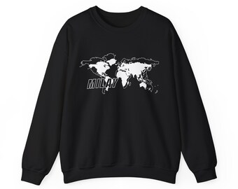 MILAY - Reisen mit Stil Unisex Rundhals-Sweatshirt