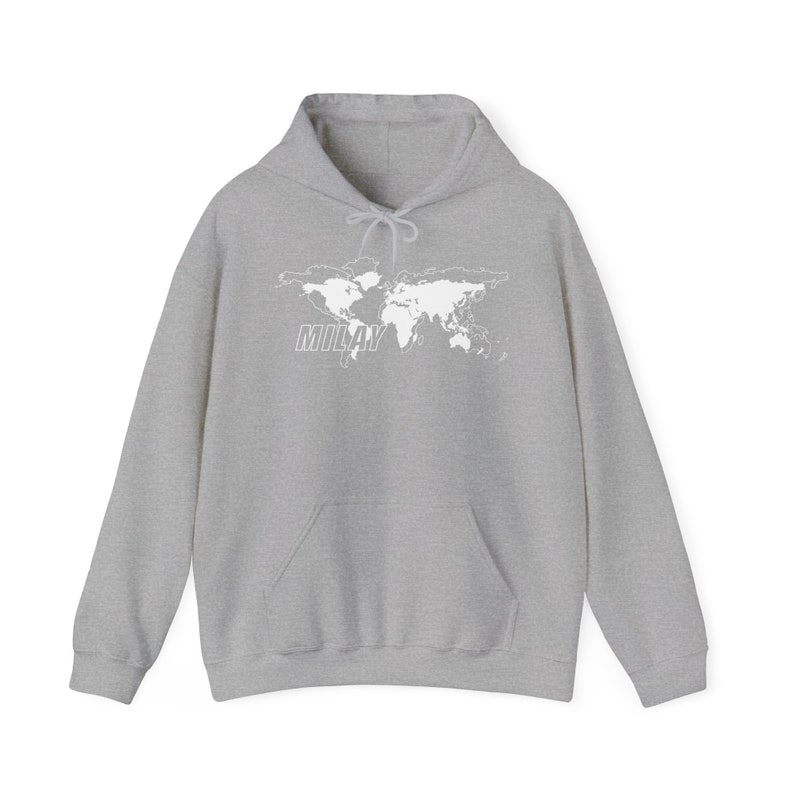 Travel in Style Hoodie van MILAY Must-have voor zwervers afbeelding 5