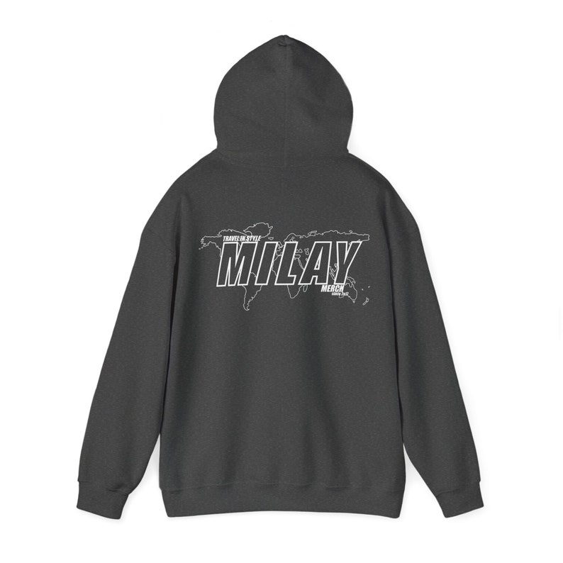 Travel in Style Hoodie van MILAY Must-have voor zwervers afbeelding 10