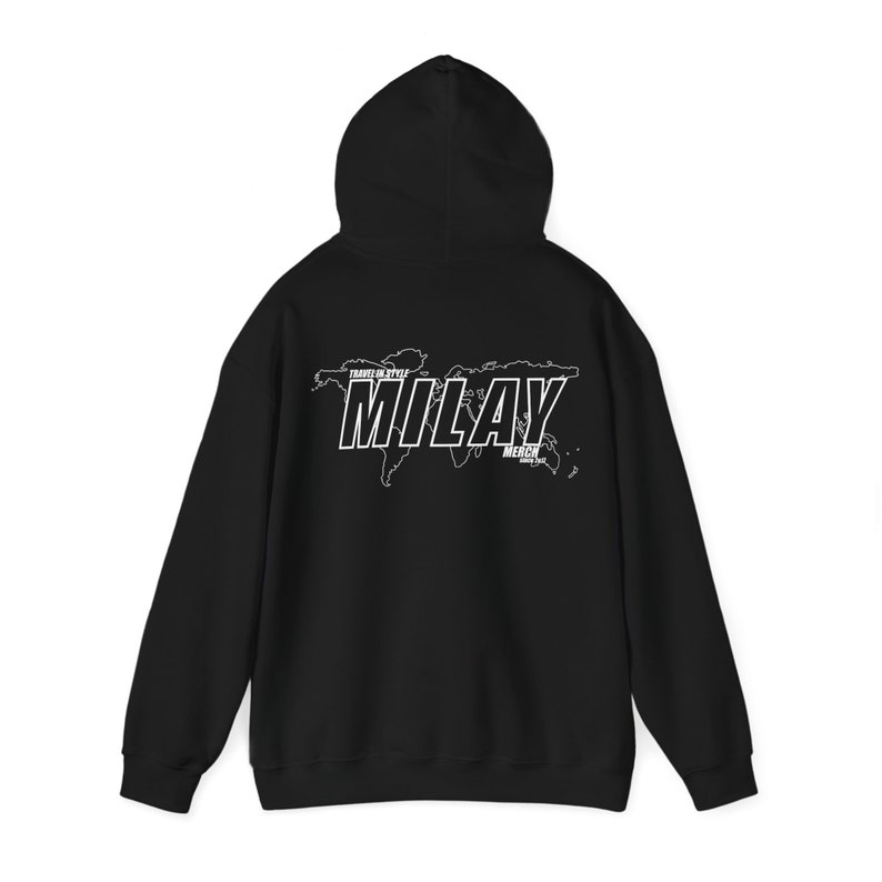 Travel in Style Hoodie van MILAY Must-have voor zwervers afbeelding 8