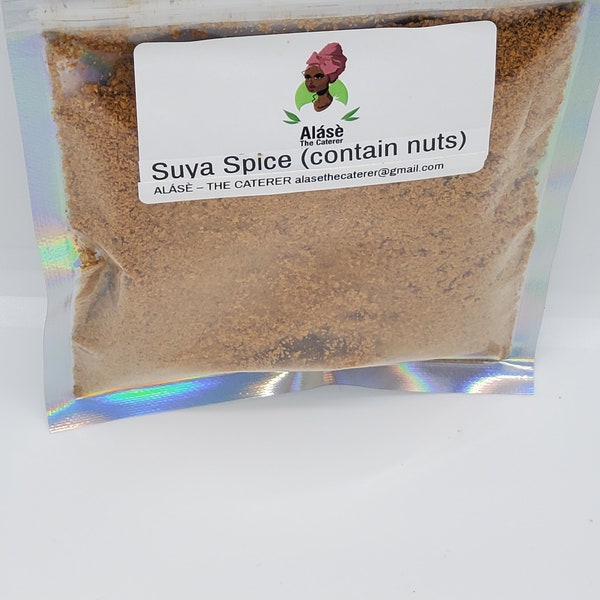 Authentic Aboki Suya Spice (contains nuts)