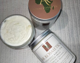 Surowa bita śmietana shea (wanilia, kokos, białe piżmo, świeża bawełna)